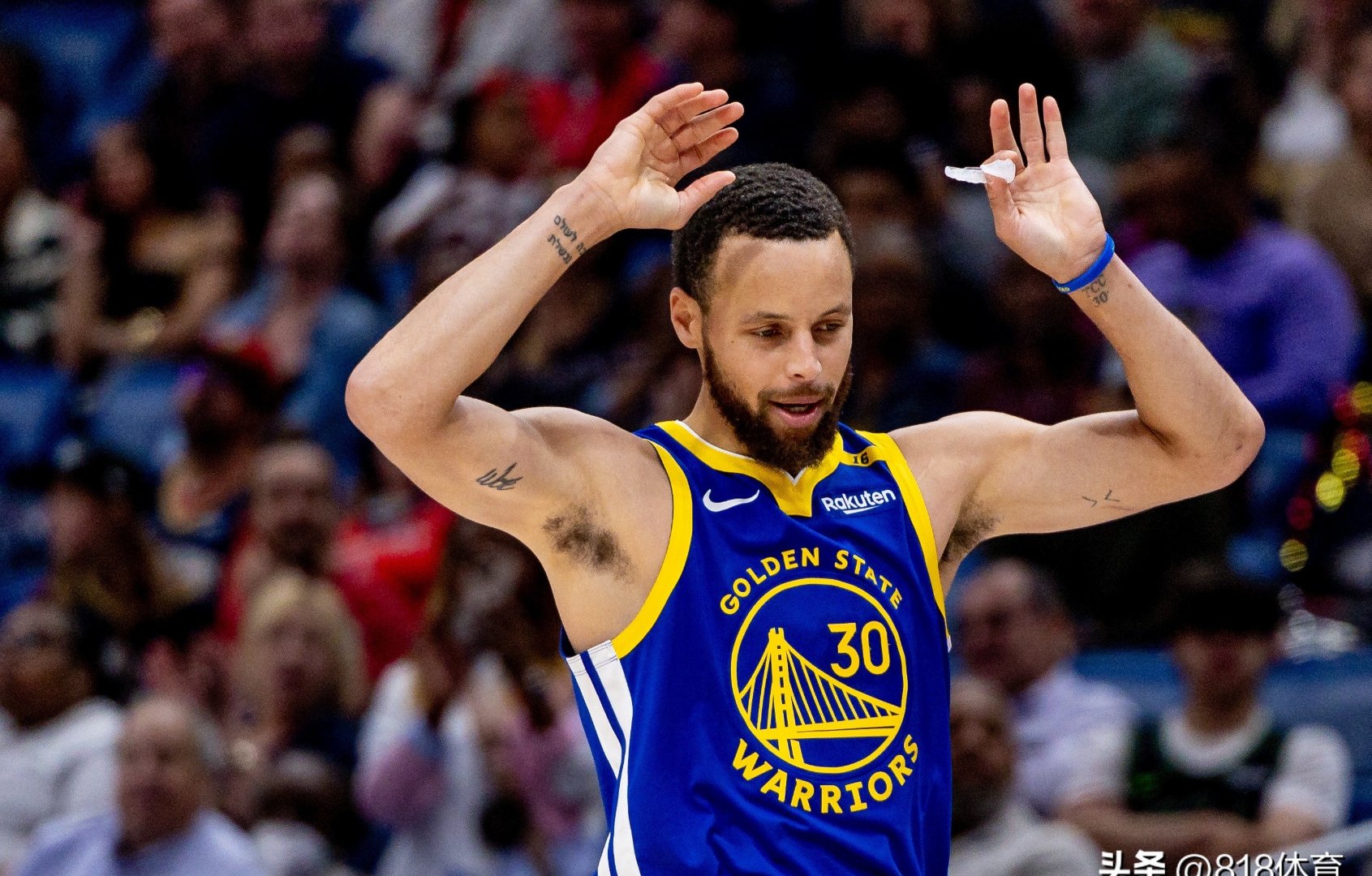 勇士惨败湖人，库里独得40分
